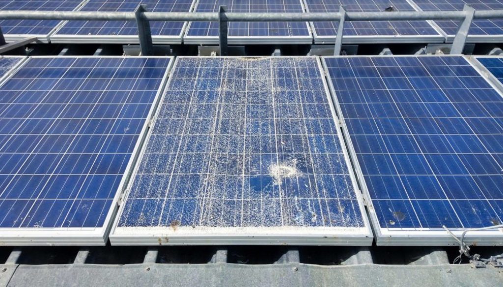 fotovoltaico rotto