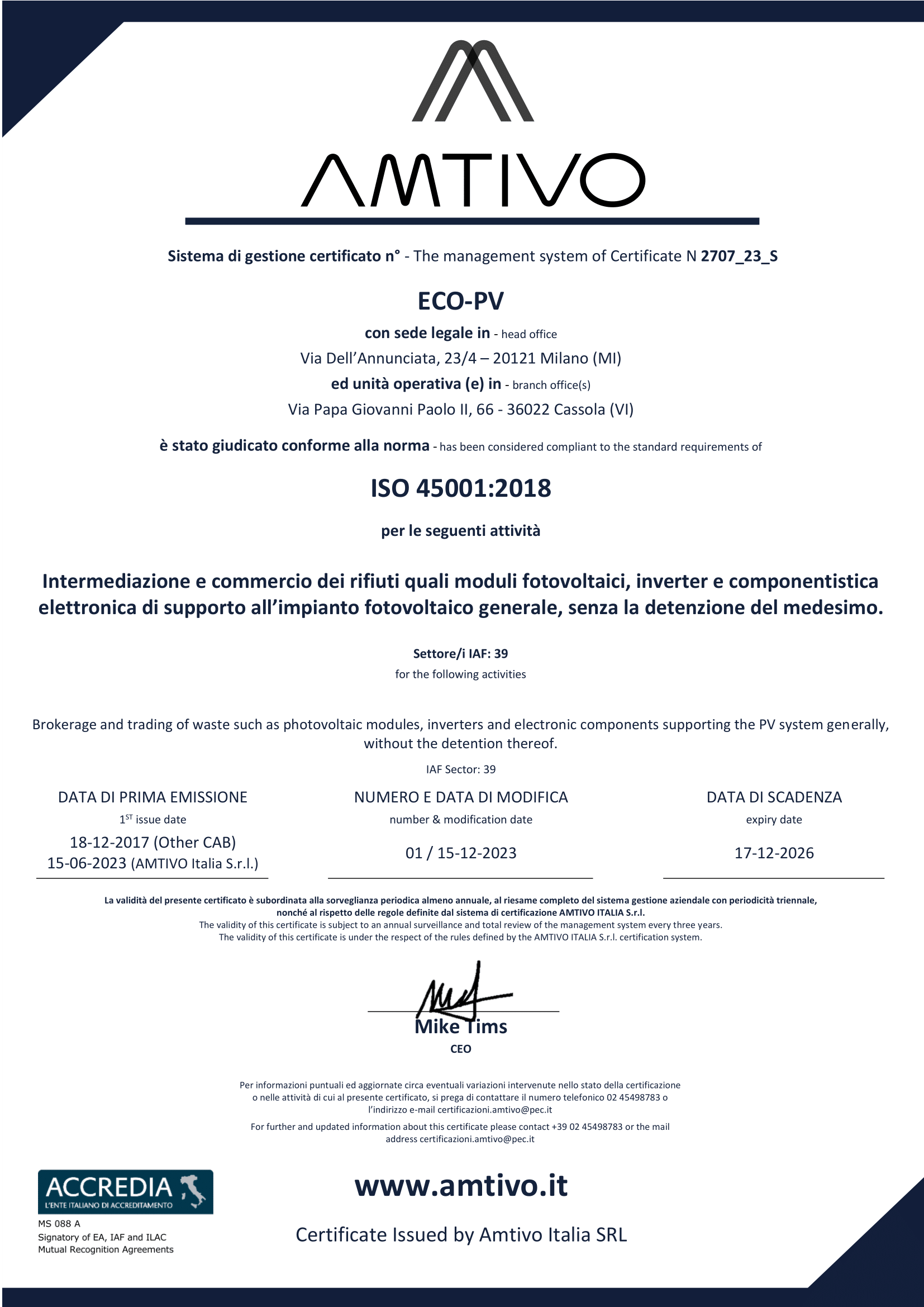 ECO_PV_Certificate_ISO_45001_2018_AMTIVO_2707_23_S_01_20231215-1